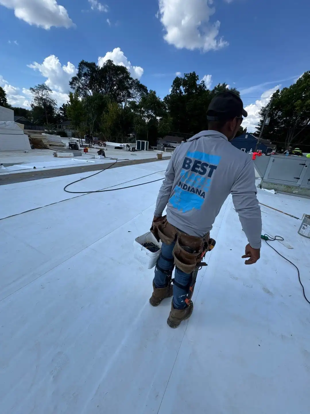 Flat Roof Replacement Cost: What Geist Businesses Actually Pay